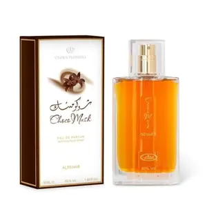 Al Rehab Choco Musk Eau De Perfume Natural Spray 50 ml (1.65 fl. Oz) Unisex Cocoa Vanilla Sandalwood Parfum with Scented Gift Blend - Vaporisateur