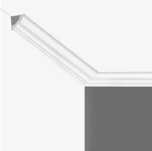 12-Pack Ceiling Crown Molding Trim, Total 43.7 Ft High Impact Finish Polystyrene Ceiling Moulding for Home Decor -Easy Installation with Glue (12)