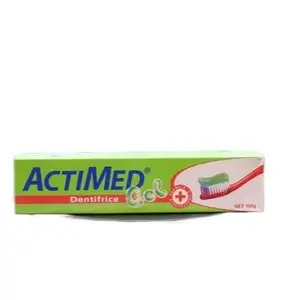 ACTIMED Gel Toothpaste 150g Formula Antibacterial for Fresh Breath and Healthy Teeth Dentifrice Net 150g