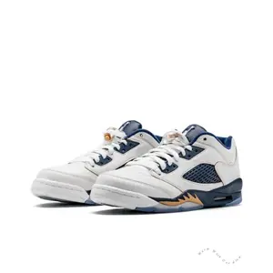 men's Retro Low Dunk-Style Vintage Basketball Shoes – Marine Blue