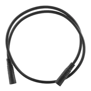 E-bike Display Extension Cable for Bafang BBS01 BBS02 BBSHD Mid-Drive Motor Kits, 56cm 5-Pin ABS Female-to-Female Connector, For Bbs Series