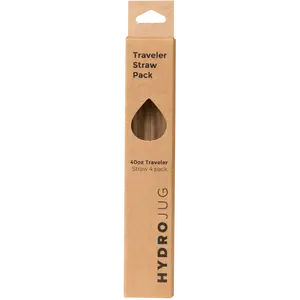 HydroJug 40 oz Ease2o, Traveler, or Sport Replacement Straws, 4 Pack BPA-Free Reusable Straws HydroJug 40 oz Ease2o, Traveler, or Sport Replacement Straws, 4 Pack BPA-Free Reusable Straws