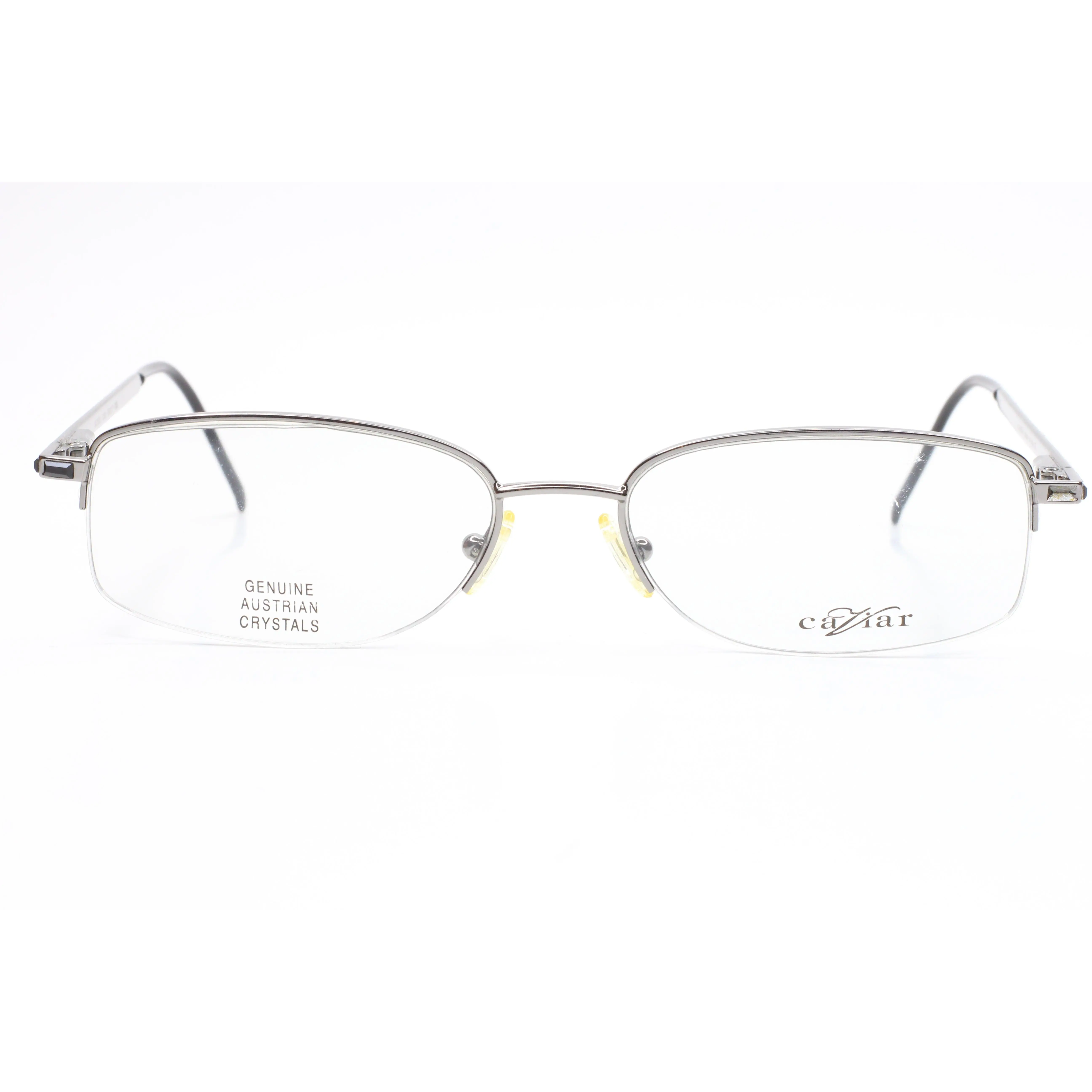 Caviar M2303 C82 Black Genuine Austrian Crystals Italy Luxury Eyeglasses -Wo