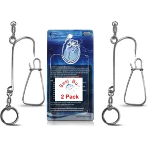 Fish Descending Return Device - 2 Pack- Compact & Reliable Release Device Built for Long Life. No Mechanical Release to Fail.  for red Snapper. Unlike Venting Tools NOAA Preferred.