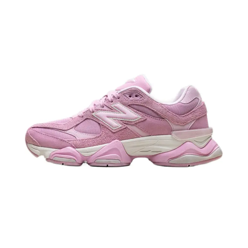 New Balance 9060 Unisex Shoes, Retro Streetwear in Pink Overdye Suede and Mesh with Comfortable Cushioning - ASOS Exclusive, Sneaker, Sports Shoes, Casual, Footwear