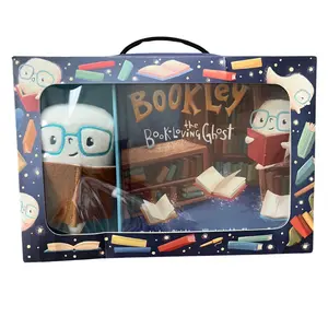 Bookley the Library-Ghost Box Set - Perfect Gift for Young Readers Includes Stuffie & Hardcover Edition in Beautifully Designed Box