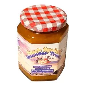 Peach Apricot and Lavender Treat Flavor 11.36oz 323g Made in the USA Refrigerate after Opening Jars Flavoring