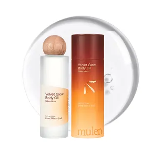Mulen Lightweight Body Oil, Hydrating & Moisturizing After Shower Glow for Dry & Sensitive Skin, Fast-Absorbing, Non Greasy Luxury Oil with Sea Fennel, Vitamin E, Patented Light Fragrance (3.4 Fl Oz)