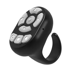 Scrolling Ring Remote Control E-book Page Turner Bluetooth-Compatible for TIK Tok