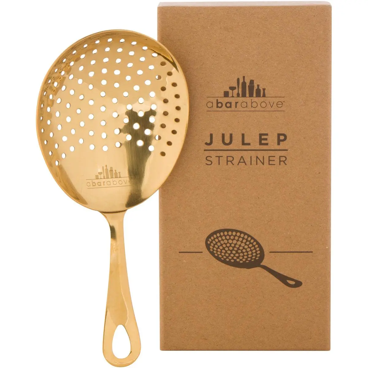 Julep Strainer for Mixing Glasses - Gold