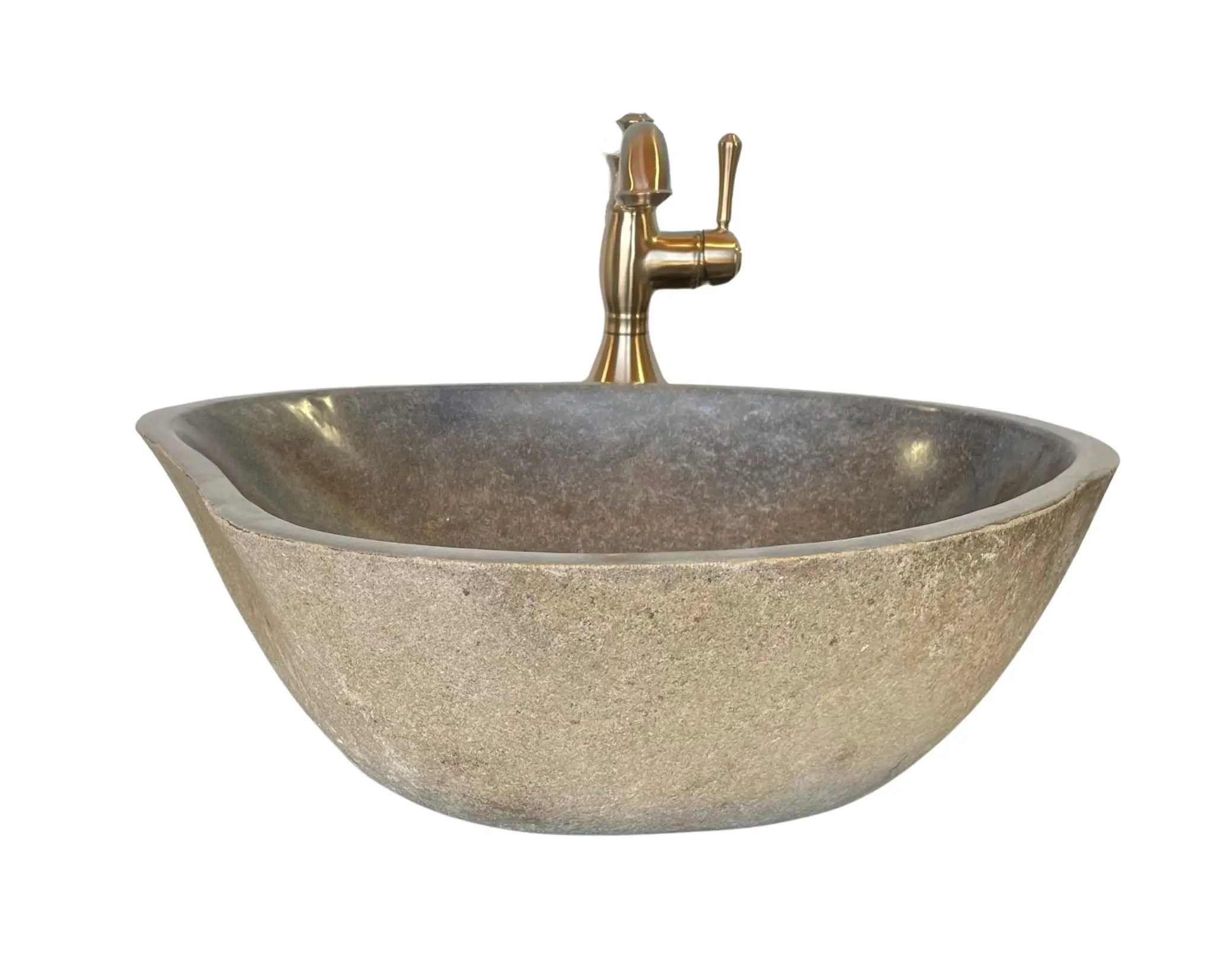 River Rock Natural Stone Vessel Sink Rock Sink
