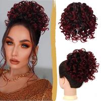 Black Mix Burgundy Ombre