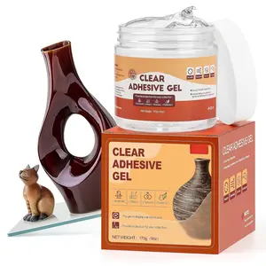 Exhibit Gel for Museum - 6 oz Removable Clear Museum Clay Wax Exceptional Adhesion,  Exhibit Gel Secures Artifacts, Decorative Items, and Effectively Prevents Vibration and Falls