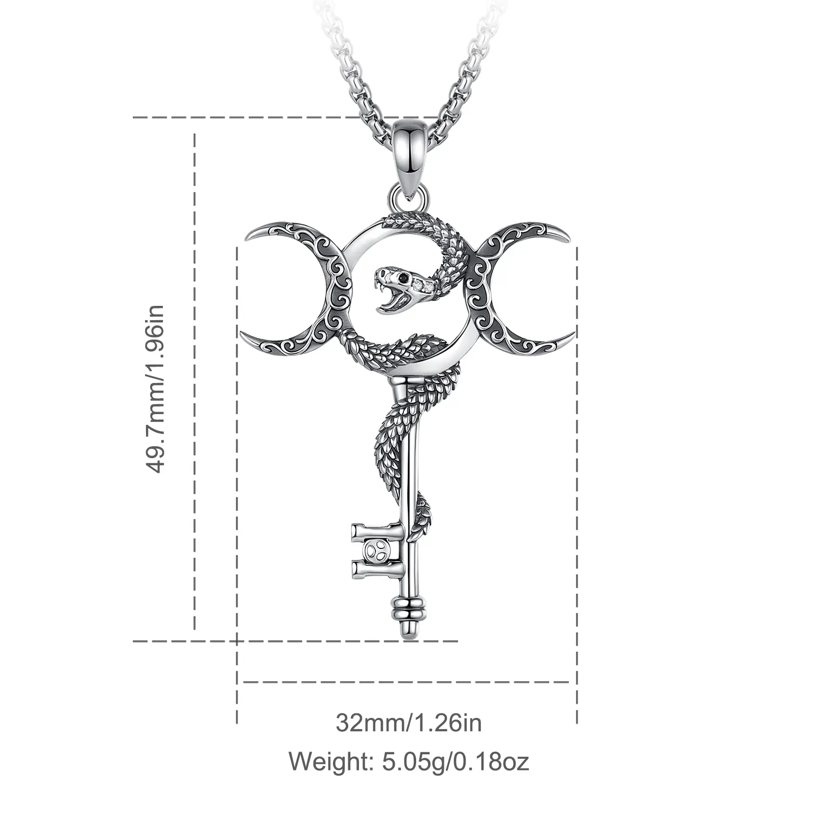 2025 Triple Moon Pure Snake Key