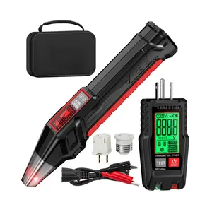 Circuit Breaker Finder & GFCl Outlet Tester: 2-Piece Set for Quick & Accurate Breaker Locating, Voltage Detection, and GFCI Testing