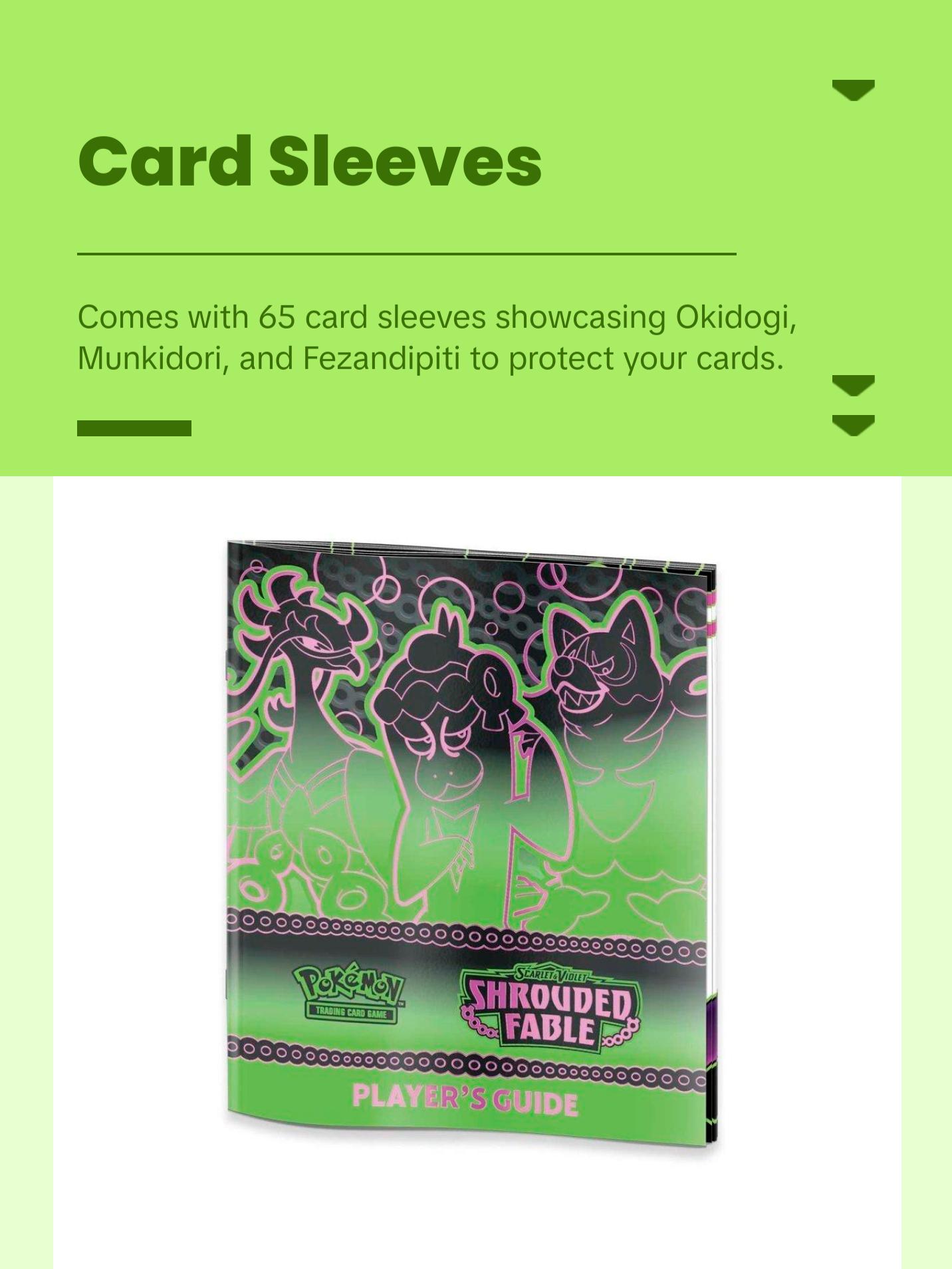Pokemon - Scarlet & Violet - Shrouded Fable Elite Trainer Box (ETB) -  TikTok Shop