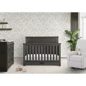 Caden 6-in-1 Convertible Crib with Trundle Drawer Caden 6-in-1 Convertible Crib with Trundle Drawer