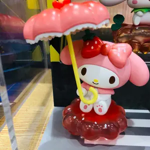 Sweet Strawberry Blind Box Figurines Kuku Cinnamon pompom Twin Stars Melody Gifts