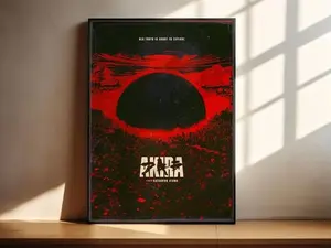 Akira Poster, Kaneda & Tetsuo Wall Art, Anime Manga Fan Decor - Number 02