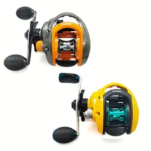 Gw 8+1bb 6:1:1 Water Drop Baitcast Wheel, Magnetic Brake Bait Casting Fishing Reel, Saltwater Right/left Baitcasting Reel