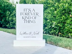 Wedding Welcome Sign