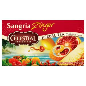 Celestial Seasonings Herbal Tea, Sangria Zinger, 20 Count
