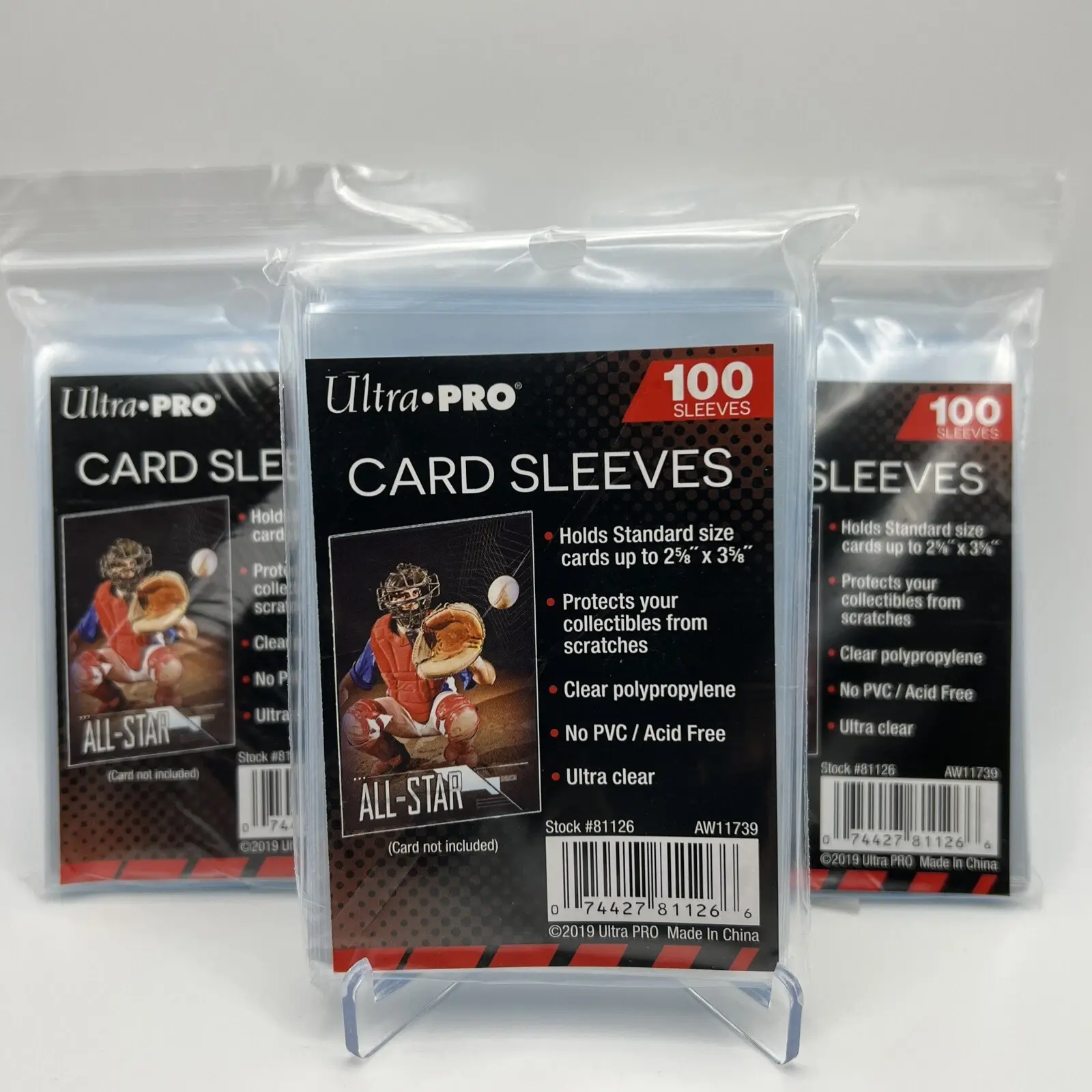 Ultra Pro Penny Card Soft Sleeves 3 Packs of 100 for Standard Sized Cards -  TikTok Shop