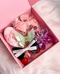 Pastel Hair Clips Gift Box – 6pcs Cute Claw Clips & Hair Accessories for Girls | Trend Rhythm