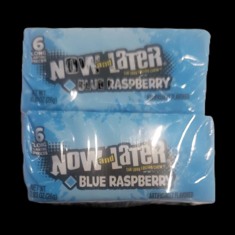 Now and Later Candy Variety Pack of 24 - Fruity Chewy Mixed Flavors Sweet Snack Strawberry Apple Watermelon Grape Pineapple Bonbon Candies