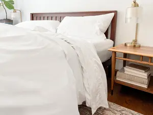 Organic Percale Bed Sheets Set