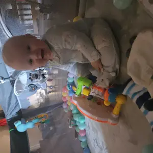 PaPaMat Baby Play Mat for Floor, 1.5" Thick Upgrade Flannel/Coral Fleece Memory Foam Nursery Rug, 79''×59''Extra Soft Non-Slip Crawling Mat for Infants & Toddlers