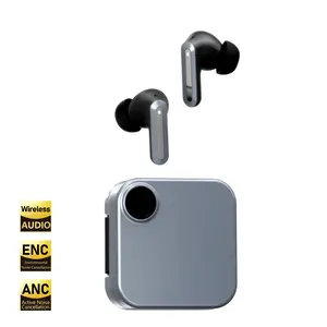 Premium Bluetooth 5.4 Earbuds with 100H Battery Life, Active Noise Cancelling, 4-Mic Clear Calls, Waterproof for Android & iOS