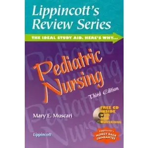 USED-Lippincott's Review Series Pediatric Nursing (Book with CD-ROM for Windows) by Mary E. Muscari (Paperback)