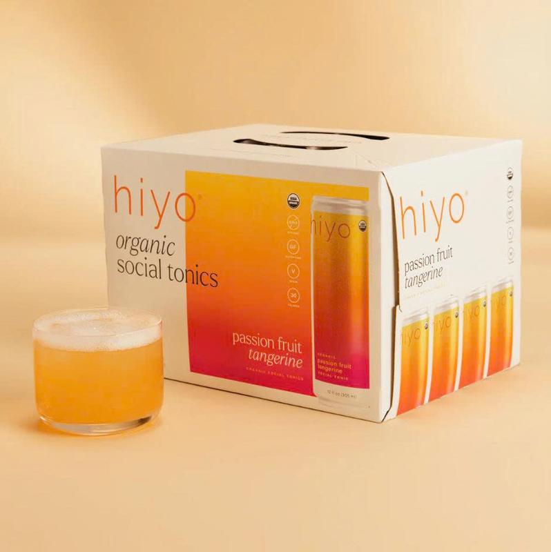 Hiyo Organic Social Tonic Variety Pack - 12 Bottles of Unique Flavors for Social Gatherings & Daily Enjoyment - US Beverage