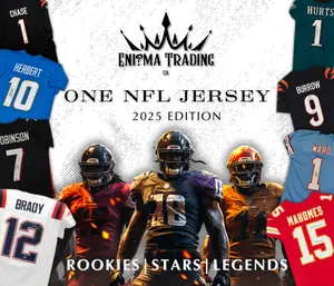 Enigma - ONE FOOTBALL JERSEY - (1) Autographed Football Jersey