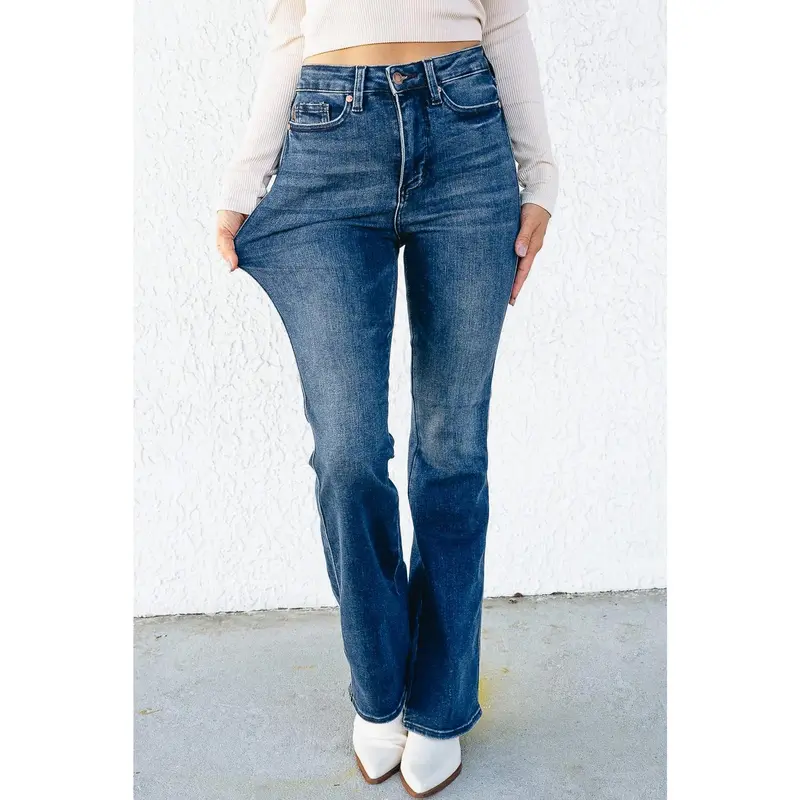 Miles On Em By Judy Blue - High Rise Tummy Control Bootcut Jeans