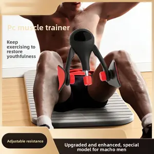New PC muscle trainer for men, leg training device, pelvic floor muscle enhancer, butt and leg shaper, adjustable slimming leg trainer
