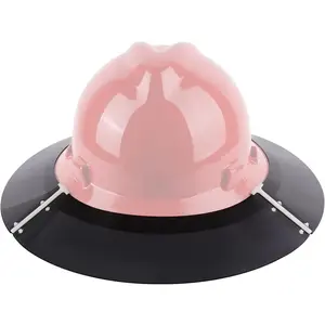 Hard Hat Visor Compatible with Standard V-Gard Full Brim for Men or Women Working Outside