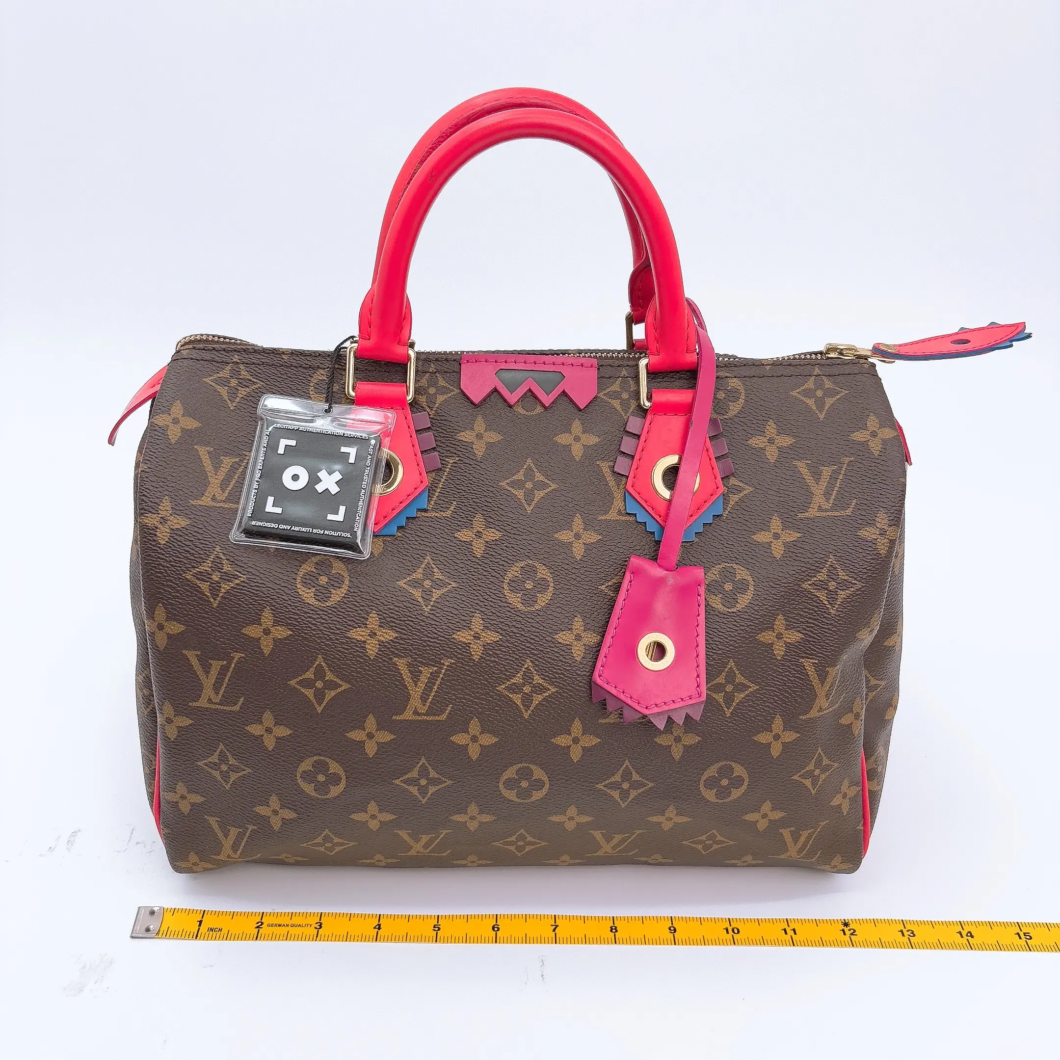 Pre-owned Louis Vuitton Speedy 30 Limited Edition Bag in Brown Totem Monogram Canvas