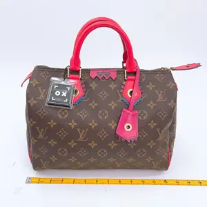 Pre-owned Louis Vuitton Speedy 30 Limited Edition Bag in Brown Totem Monogram Canvas