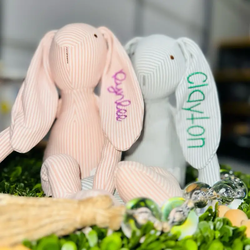 Personalized Heirloom Easter bunny