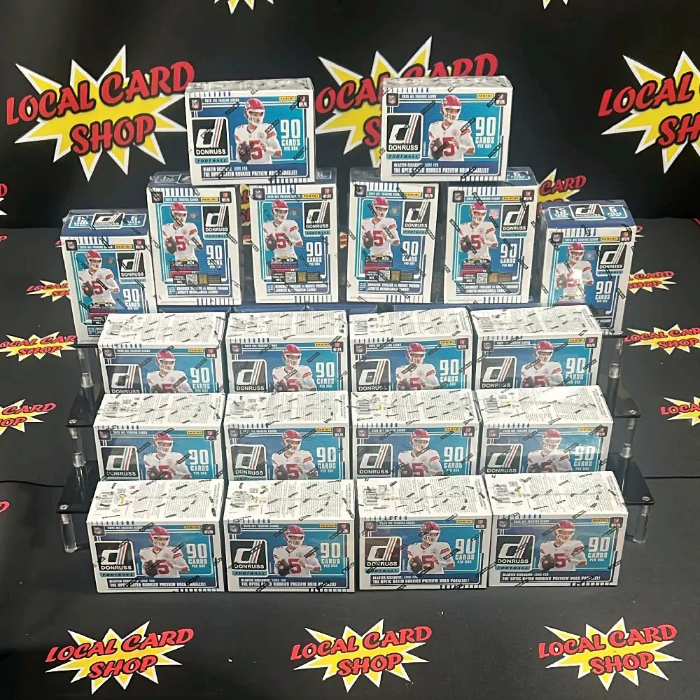 BREAK #1085 - (20X) 2025 DONRUSS FOOTBALL VALUE BLASTER BOXES