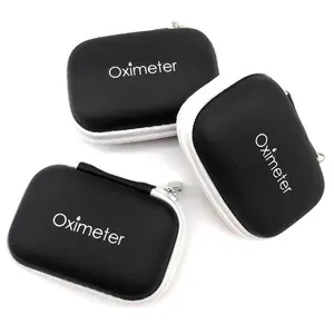 Pulse Oximeter Storage Case, Durable Protective Cover for Medical Equipment, Portable Design with Compact Size for Easy Carrying, Ideal for Home Use & Travel, Space Saving Storage, Travel Organization Pouch