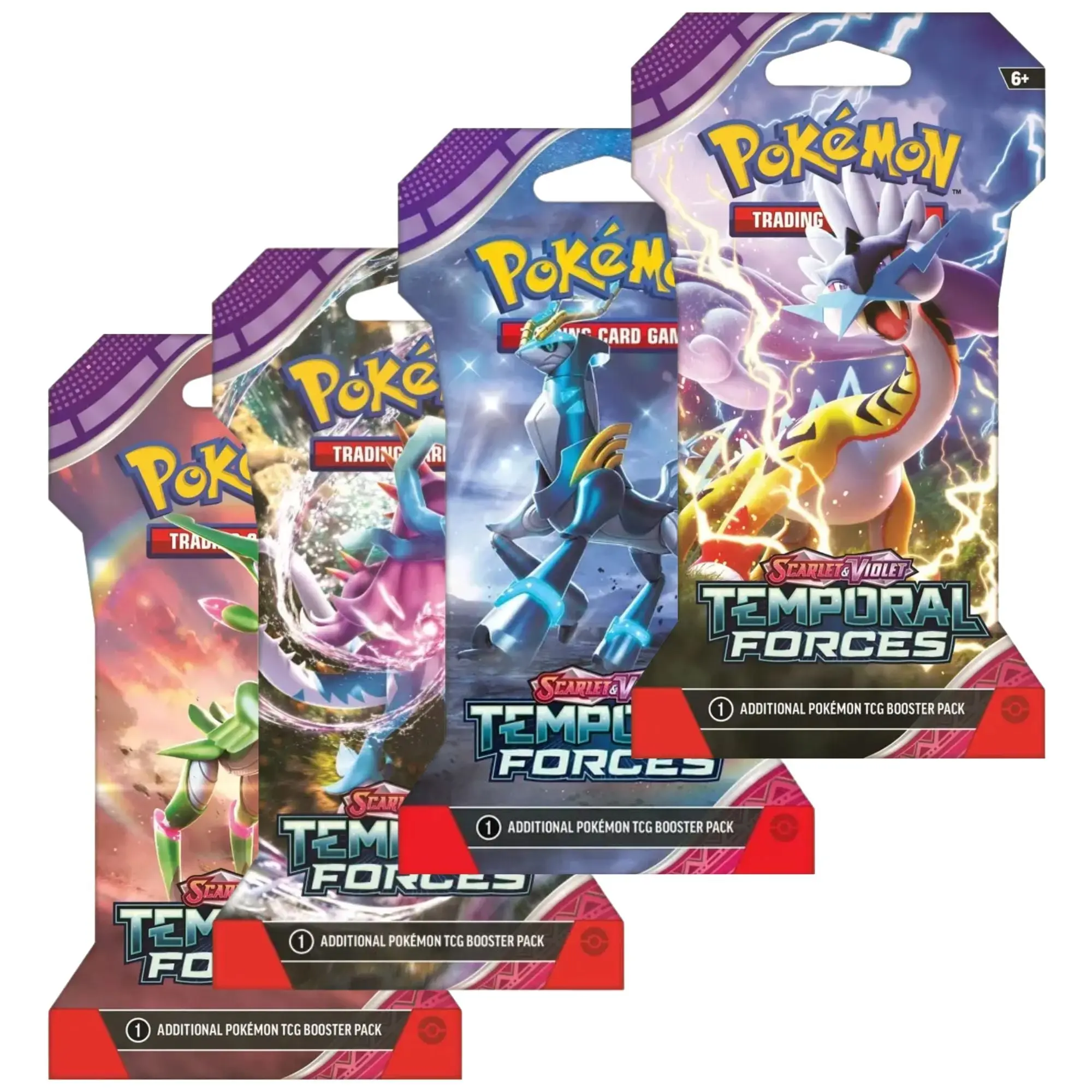 Temporal Forces Sleeved Art Set (4 Packs)