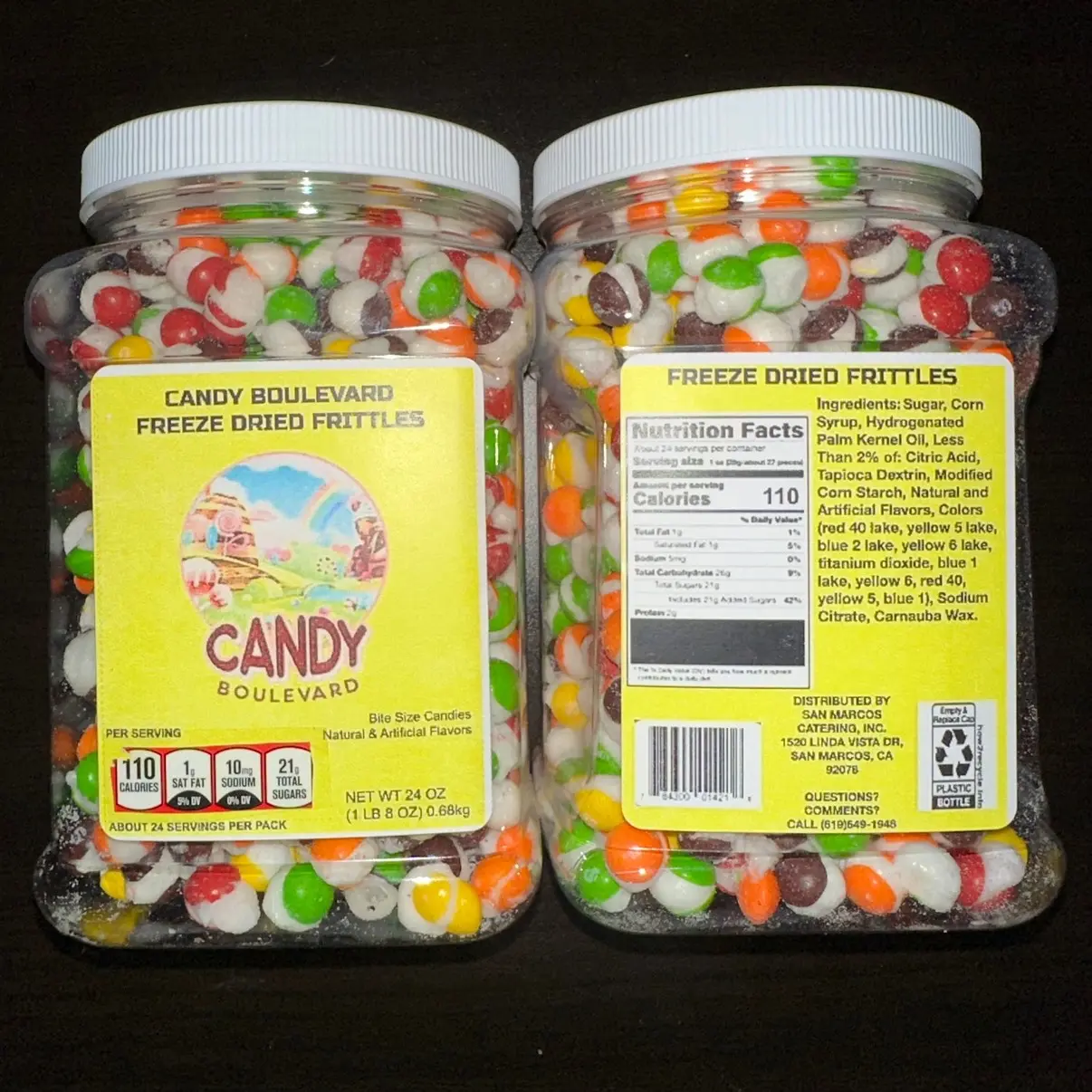 1.5 pound freeze dried frittles bucket 1.5 pound freeze dried frittles bucket