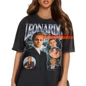 Vintage Leonardo Dicaprio Fan T-shirt - Retro 90s Gift Homage Tshirt