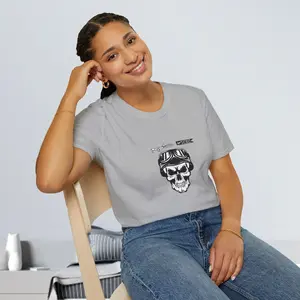 SCBC: "Skull Pilot" Unisex T-Shirt - Edgy Graphic Tee, Casual Outfit, Gift for Bikers, Everyday Wear, Statement Shirt, Gift