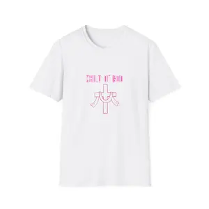 Child of God T-Shirt | Pink Cross Christian Faith Tee