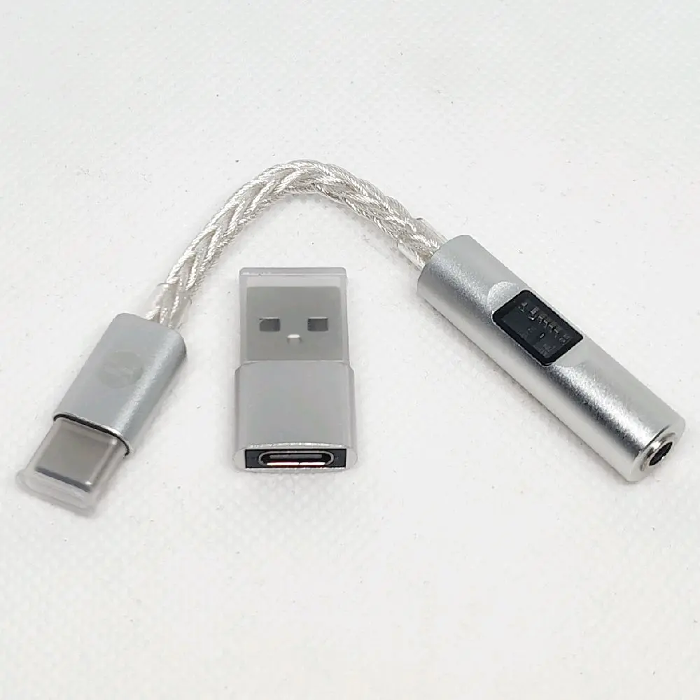 JCALLY JM6 Pro 2 DAC Amp - USB C to 3.5mm Hi-Res Audio Dongle