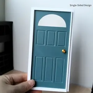 1:12 Scale Dollhouse Arched Window Miniature Decoration  Realistic Mini Window Scene Ornament, suitable for BJD/OB11, made of PLA material, perfect photography prop for creating a dream dollhouse